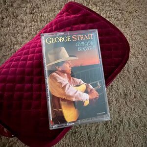 George Strait Chill of an Early Fall Cassette music country vintage tape